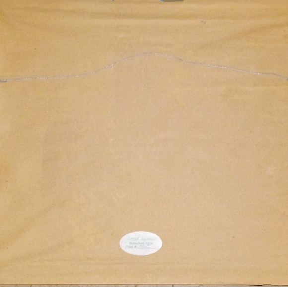 EUC Noah's Ark Wood Framed Wall Art One Of A Kind With Wire Hanger Large - Picture 4 of 4